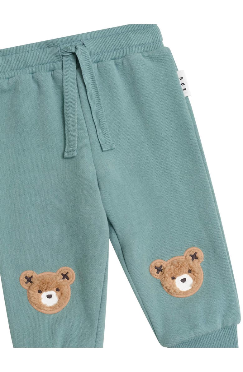 Huxbaby Furry Huxbear Track Pants Boys, Alternate, color, Green Granite