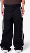 mnml Rave Side Stripe Relaxed Leg Jeans