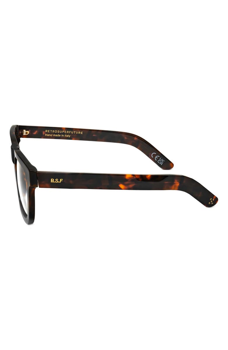 SUPER by RETROSUPERFUTURE<sup>®</sup> 55mm Rectangular Reading Glasses, Alternate, color, Tortoise