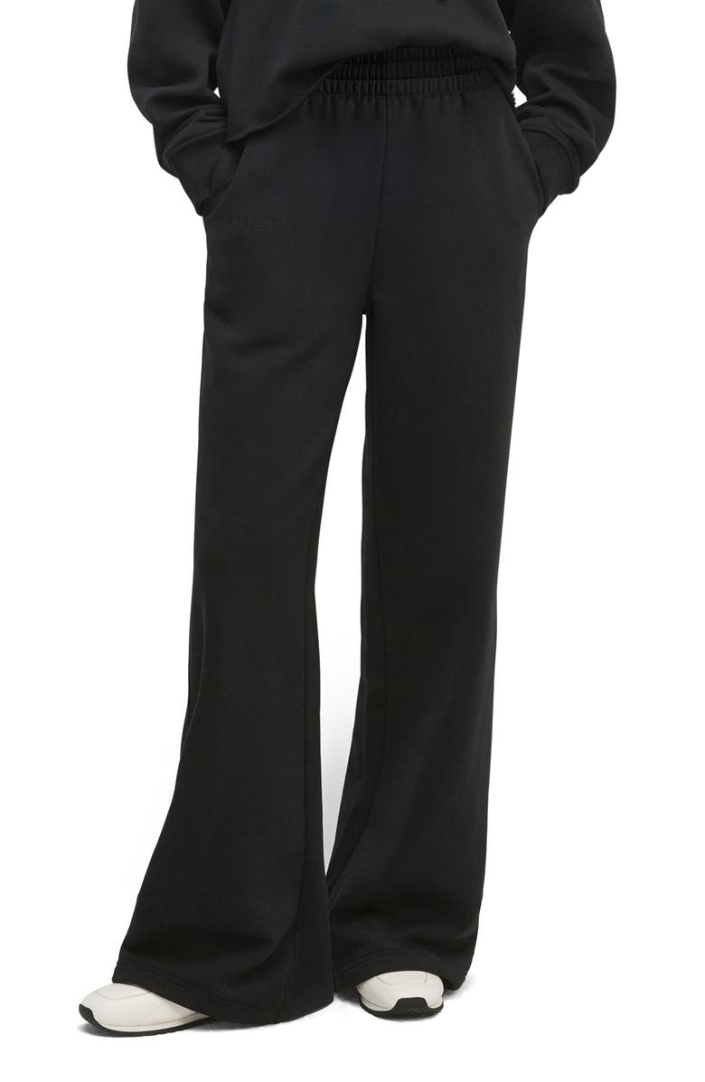 Favorite Daughter The Collegiate Flare Sweatpants, Main, color, Black