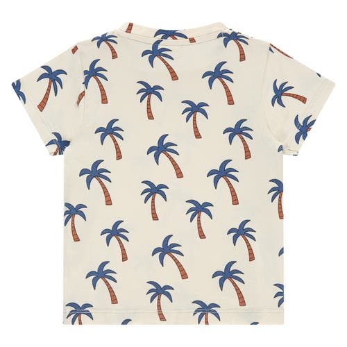 Babyface Animated Allover Short Sleeve T-shirt In Neutral