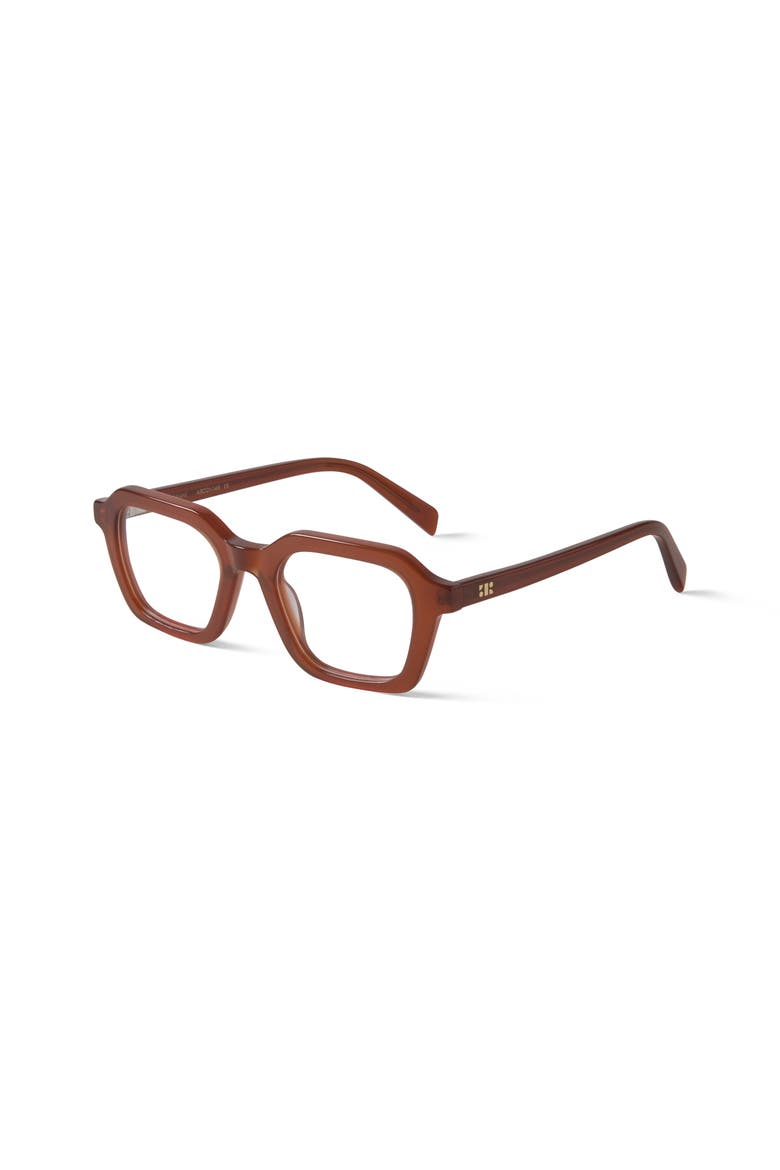 Lennox Reading Glasses, Alternate, color, Brown / Honey