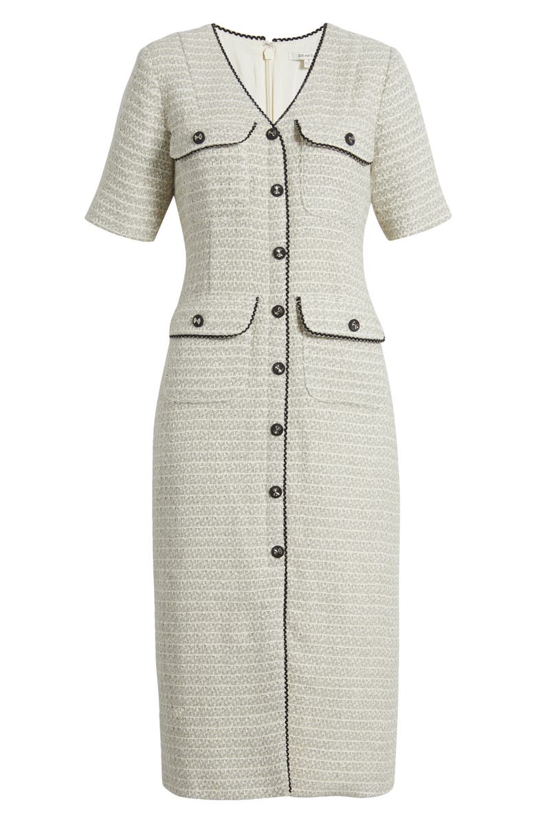 ZOE AND CLAIRE Tweed Sheath Dress, Alternate, color,