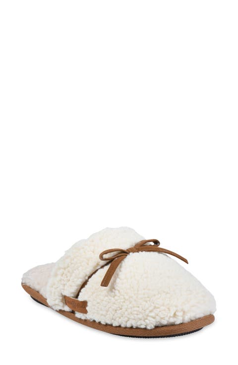 Faux Shearling Lined Slipper