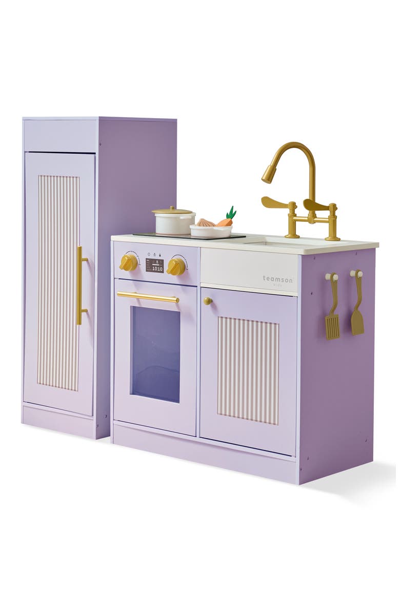 Little Chef Chester Play Kitchen & Accessories, Main, color, PURPLE