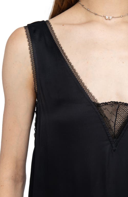 Zadig & Voltaire Renzo Velvet Dress In Black