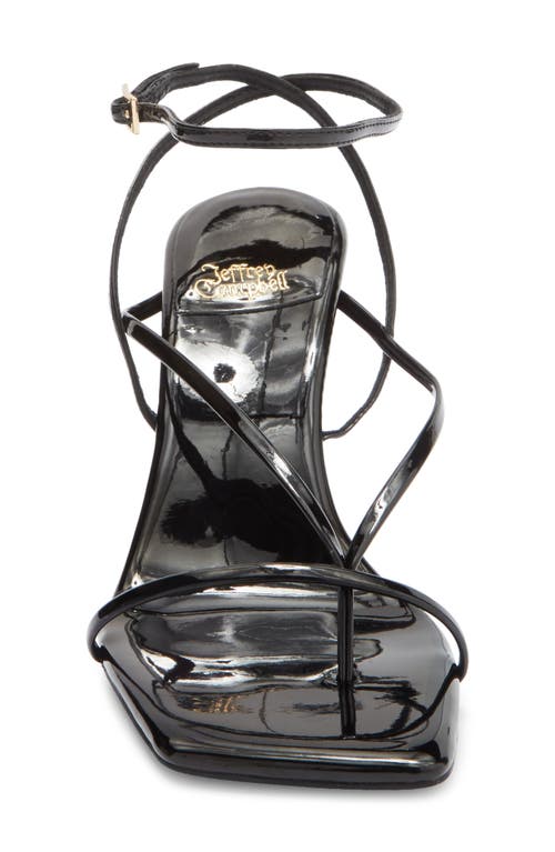 Jeffrey Campbell Herz Wedge Sandal In Black