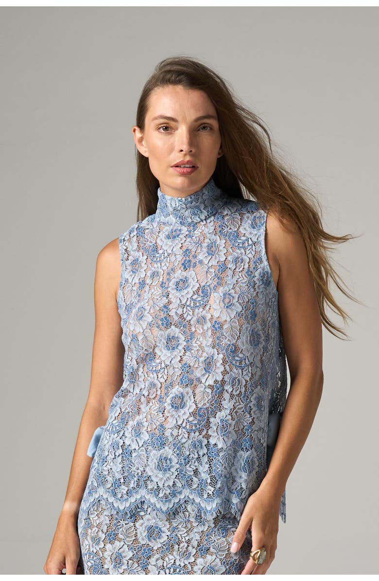 JBQ Sylvee Top, Main, color, Cornflower