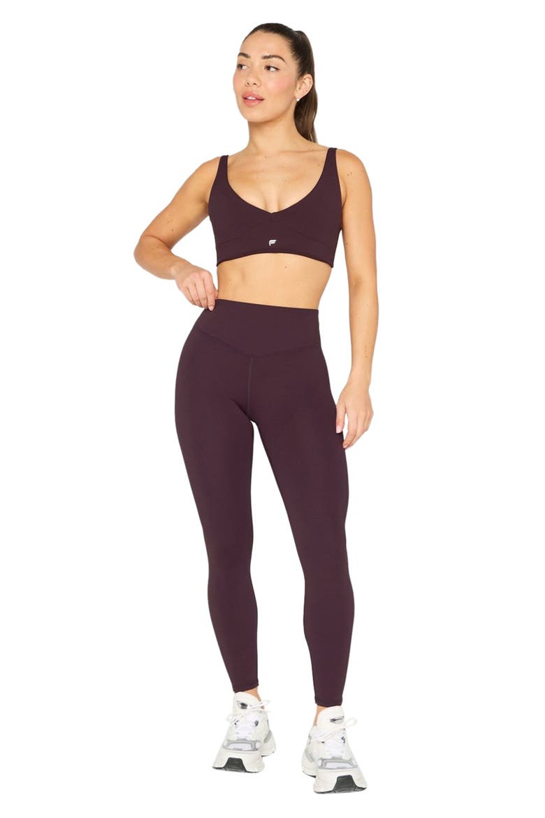 Women's PureLuxe High-Waisted TLC Legging, Alternate, color, Oxblood