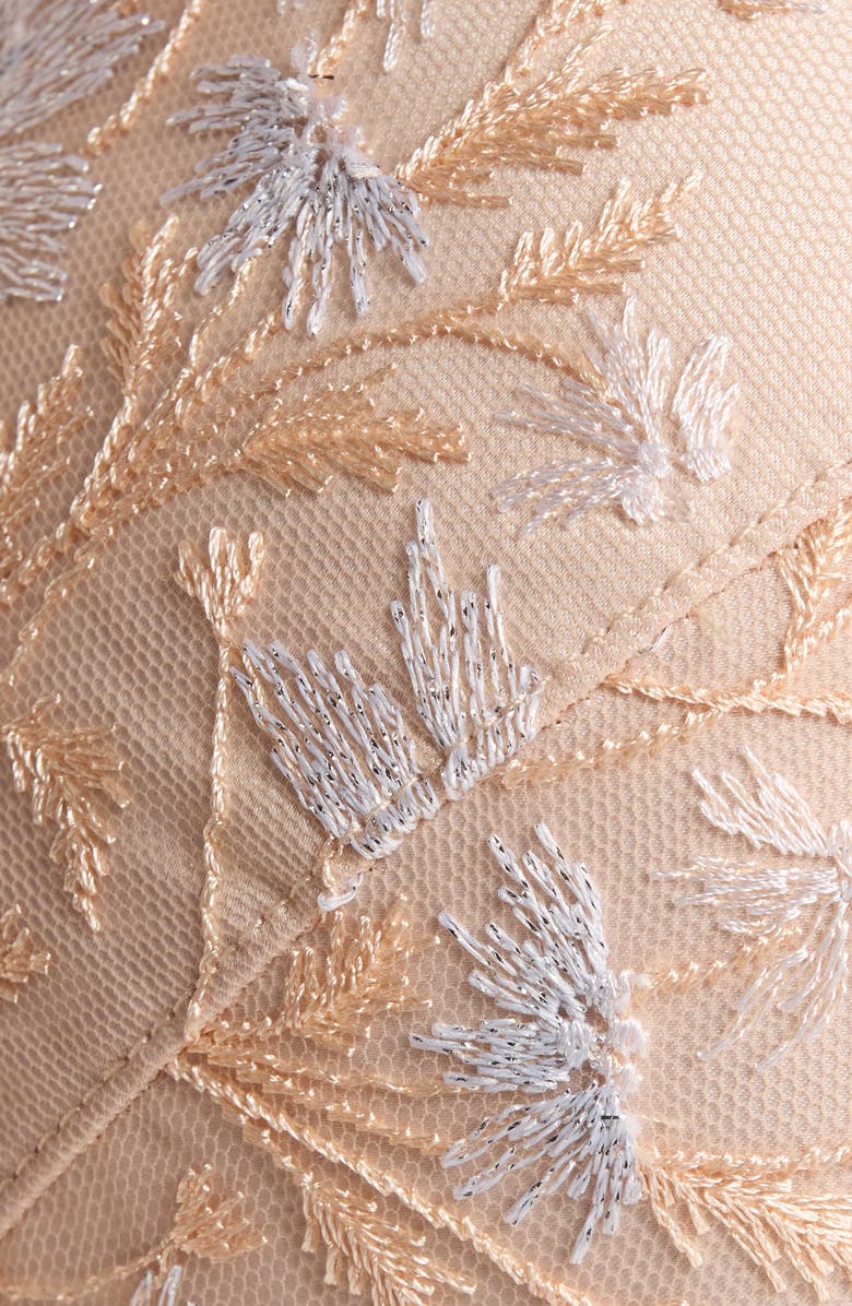 Etam Champetre Classique Underwire Balconette Bra, Alternate, color, Dune