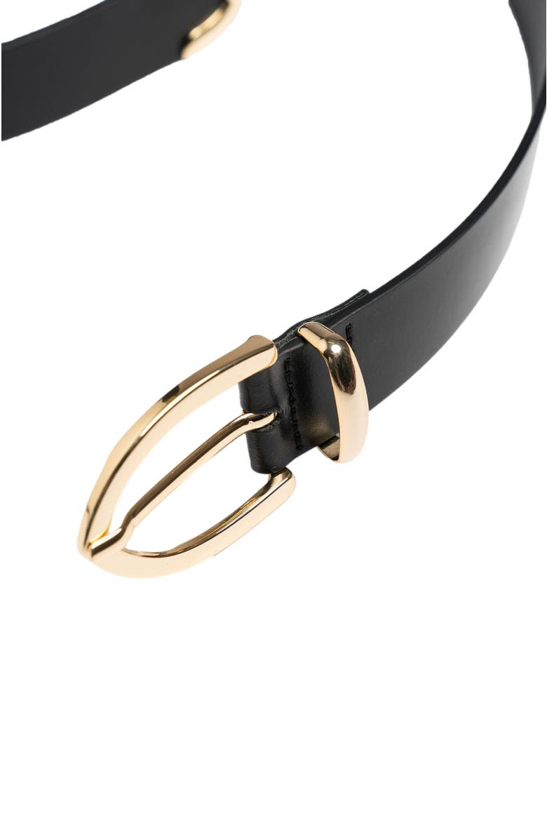 Saint + Sofia Victory Belt, Alternate, color, Black