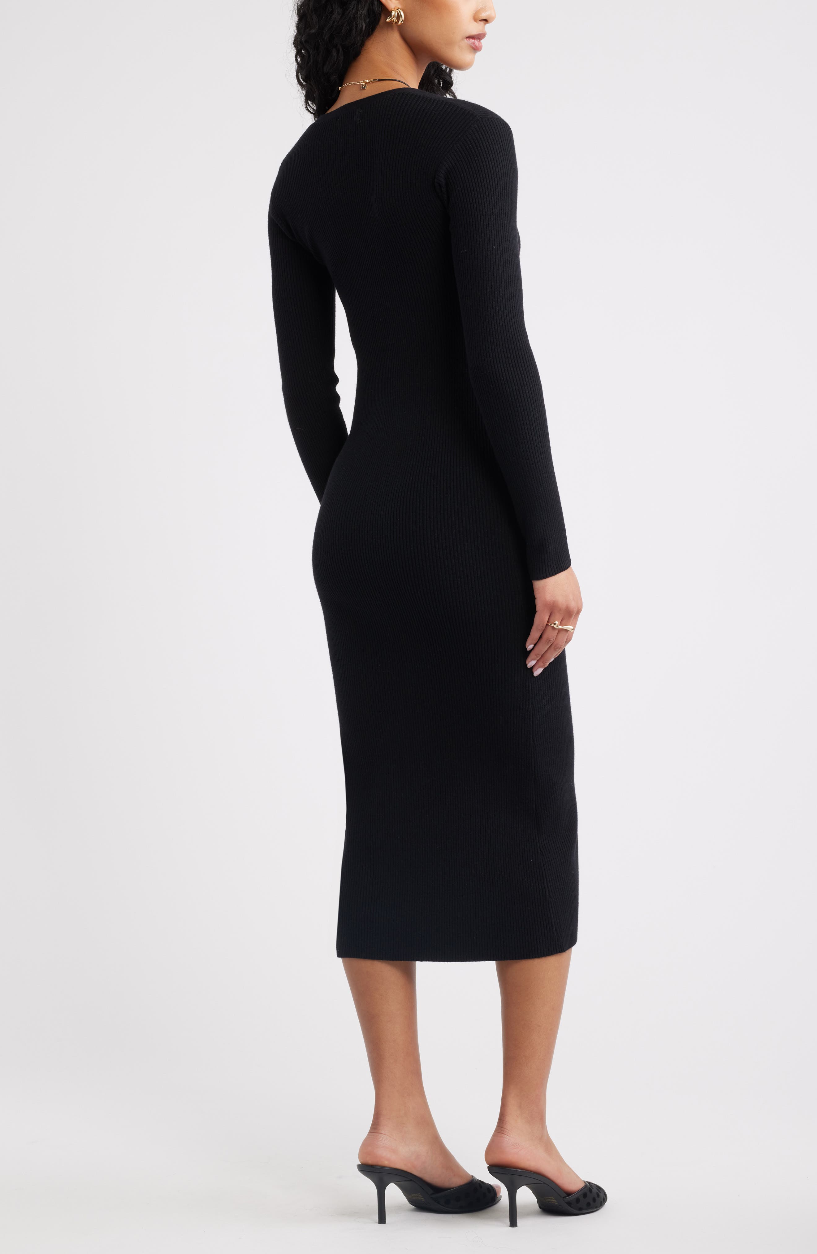 Open Edit Convertible Cardigan Dress (Women) | Nordstrom