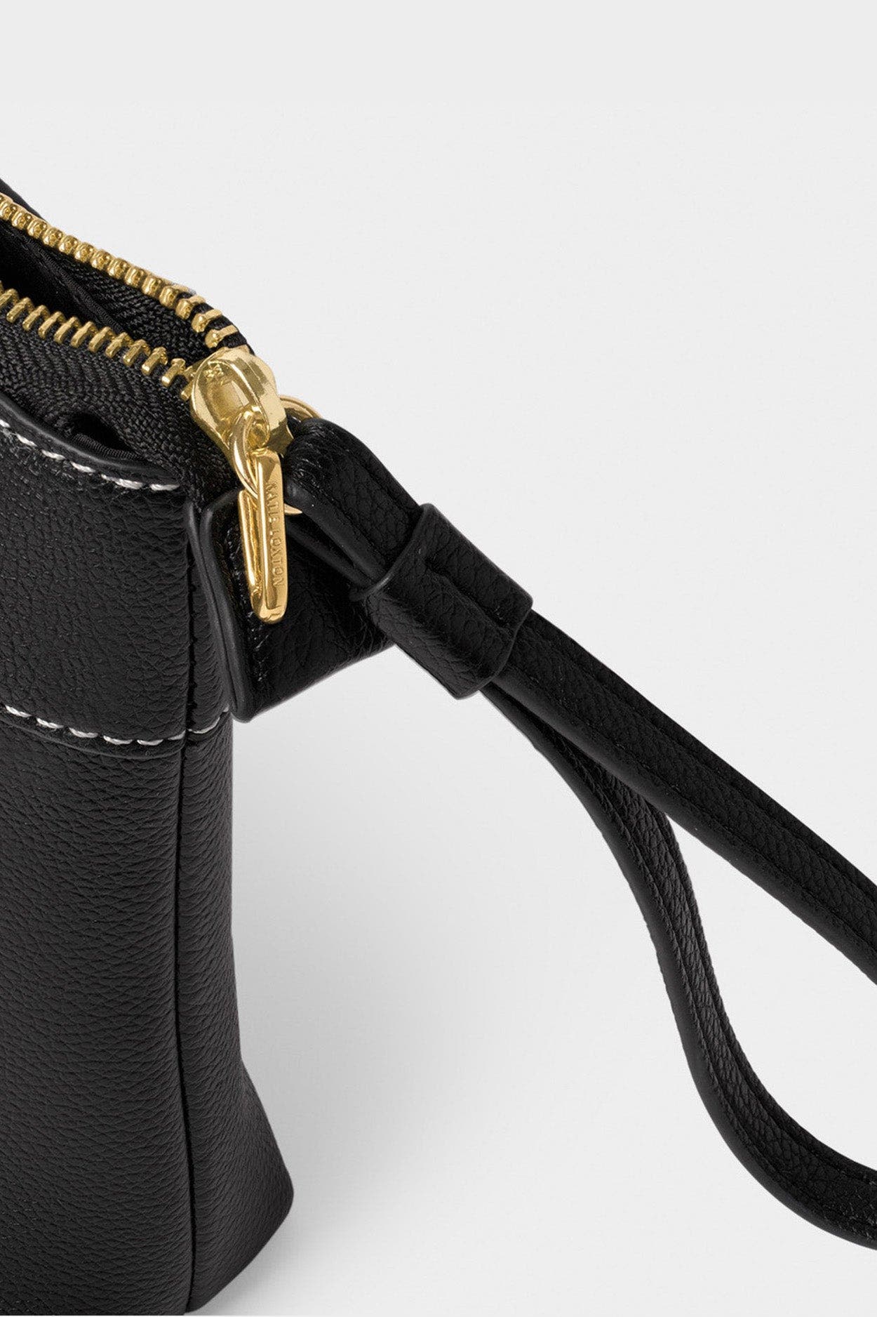 Katie Loxton Wristlet Clutch, Alternate, color, Black