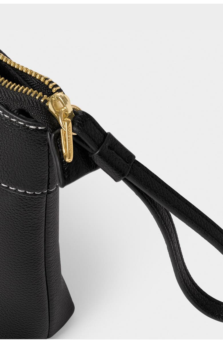 Katie Loxton Wristlet Clutch, Alternate, color, Black