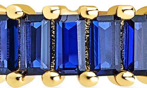 Sterling Forever Caroline Rainbow Cubic Zirconia Eternity Ring