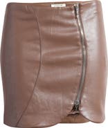 Mistress Rocks Faux Leather Miniskirt