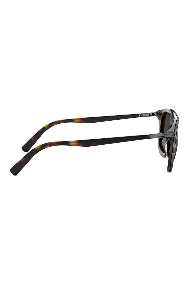 'DiorBlackSuit S14I 49mm Square Sunglasses, Alternate, color, DARK HAVANA / SMOKE MIRROR