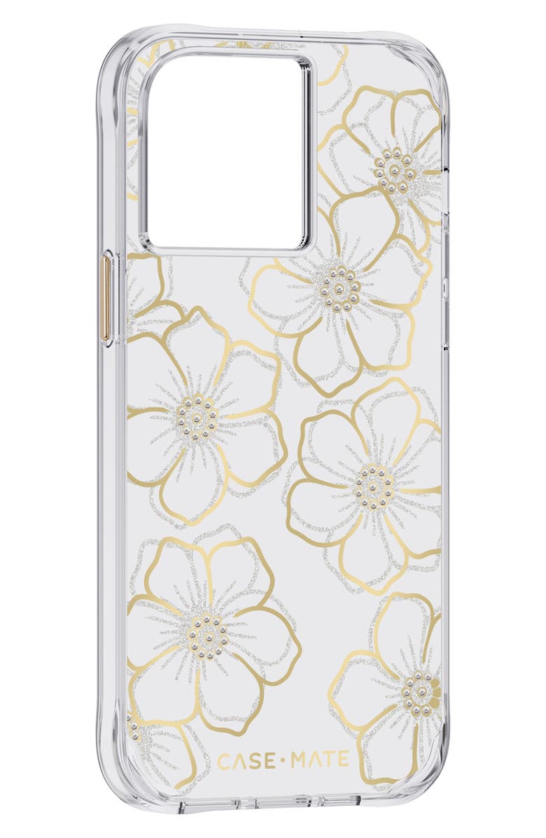Case-Mate<sup>®</sup> Floral Gems 14 Pro Max iPhone Case, Alternate, color, 