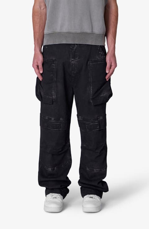 Distressed Cargo Pants