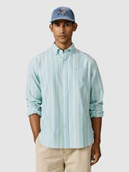 Aubin Walesby Lightweight Relaxed Oxford Shirt