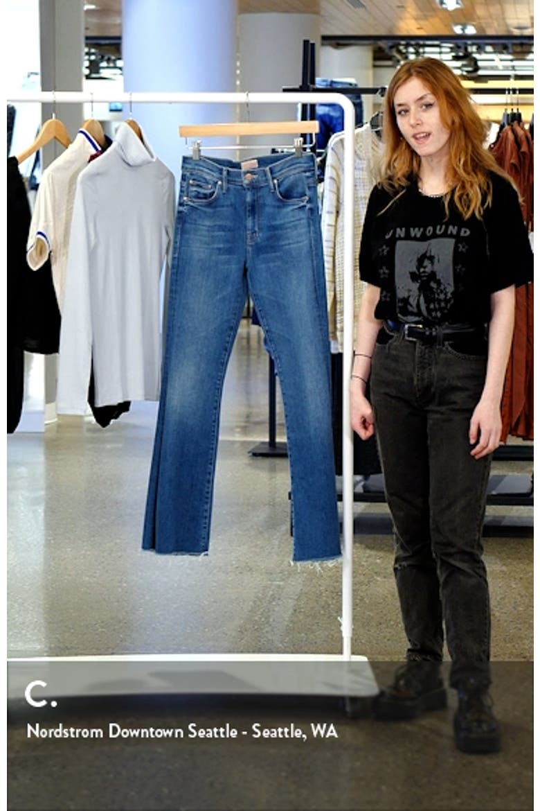 Frayed Flare Jeans video