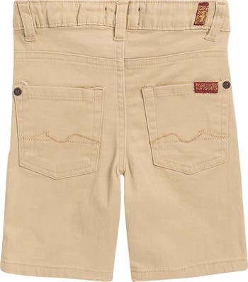 Kids' Button-Up Shirt & Cargo Shorts Set
