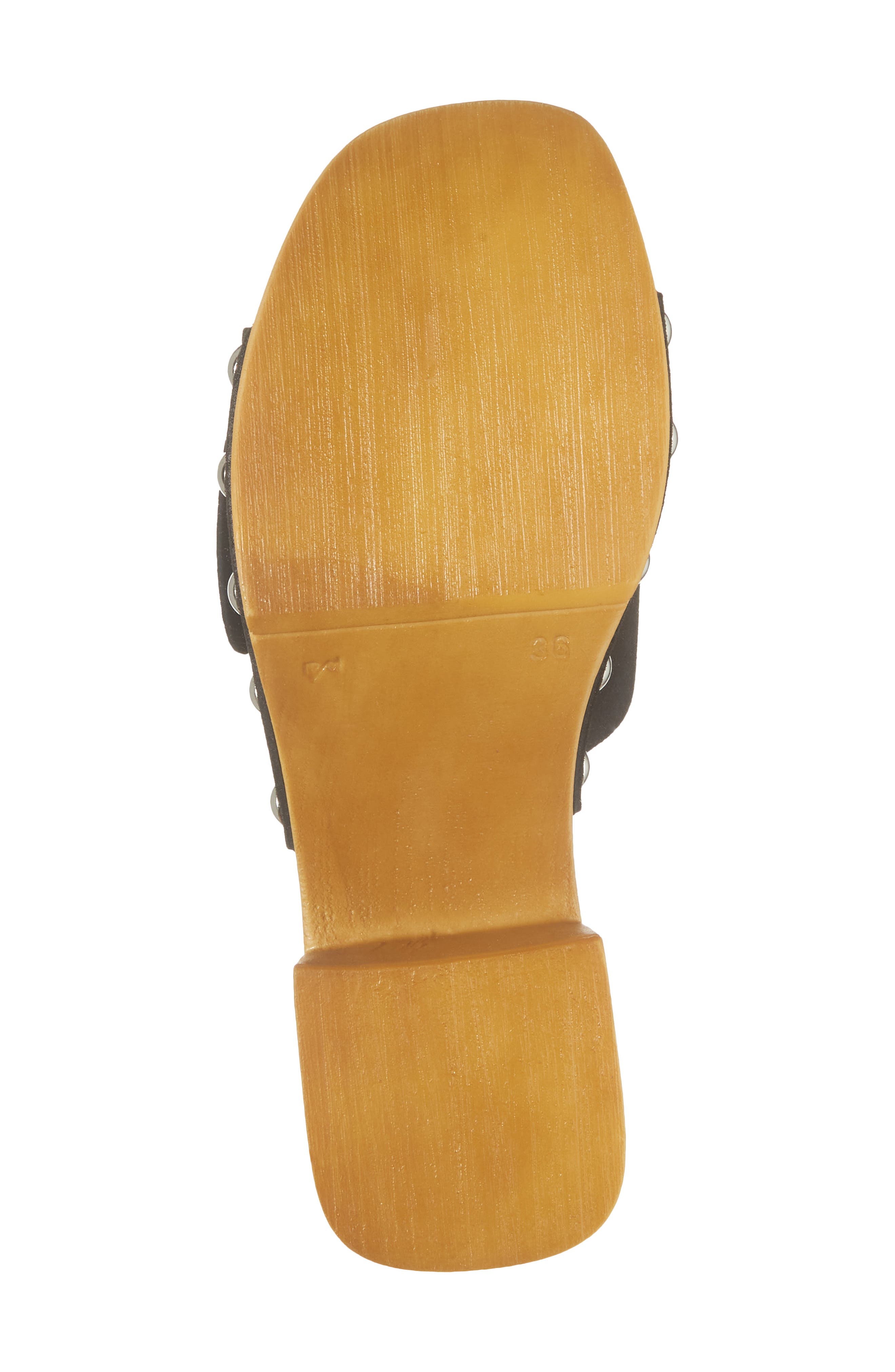 Chocolat Blu Lio Platform Slide Sandal, Alternate, color, Black Suede