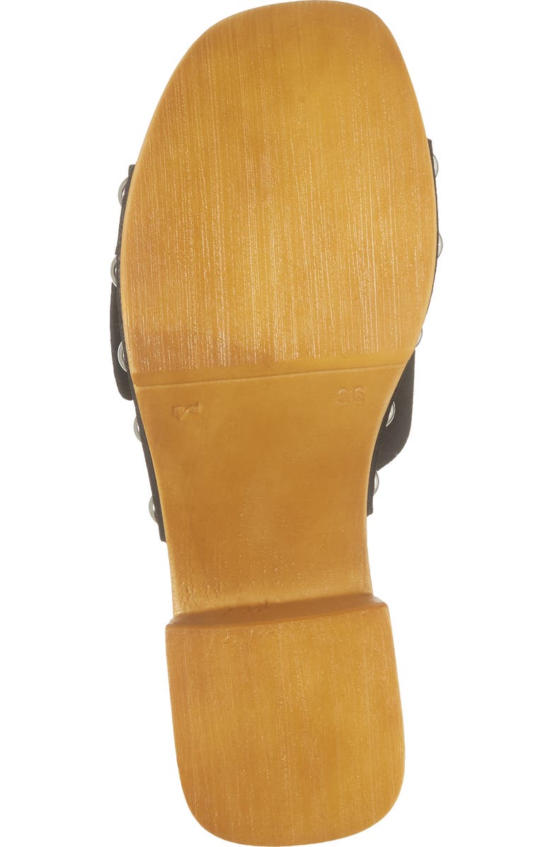 Chocolat Blu Lio Platform Slide Sandal, Alternate, color, Black Suede