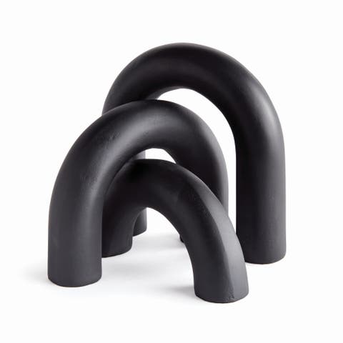 Arco Sculptures Decorative Objects Set of 3