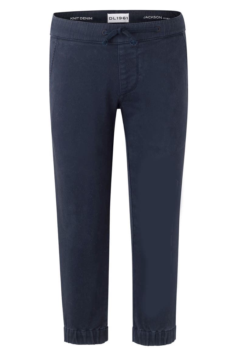 Kids' Jackson Knit Denim Joggers, Main, color, YASS