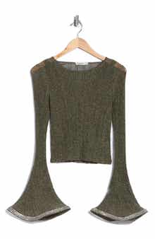 Maebry Long Sleeve Crewneck Top