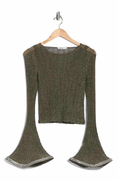 Maebry Long Sleeve Crewneck Top