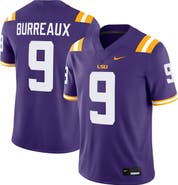 Nike Men's Nike Joe Burrow Purple LSU Tigers "Burreaux" Nameplate Home Game Jersey