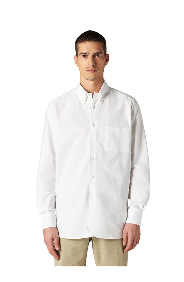 Fortela Costes Classic Cotton Shirt, Alternate, color, Off White