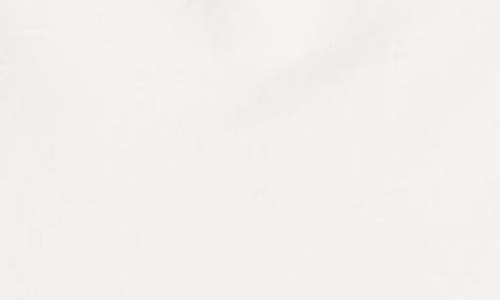 Open Edit Ruched Cap Sleeve Sweater In White