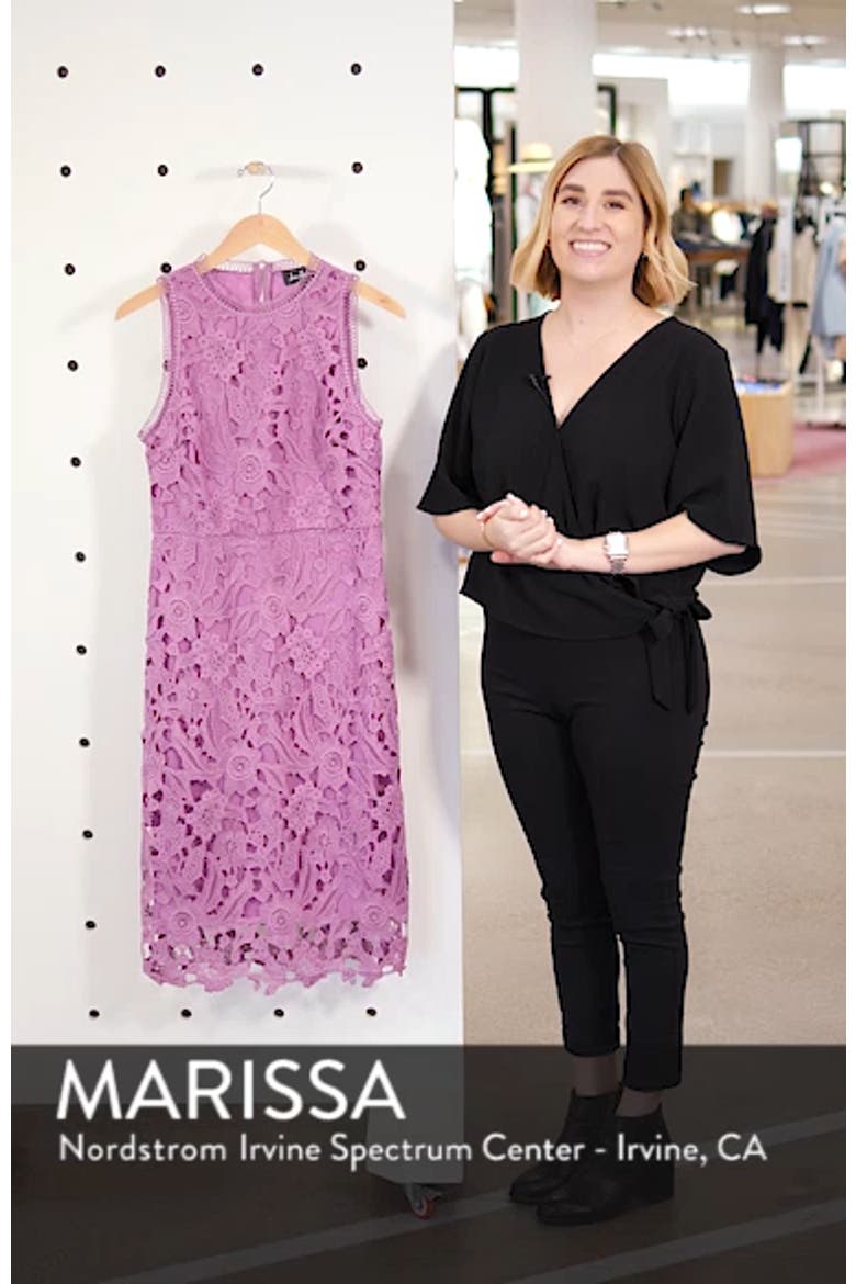 Lace Sheath Dress video