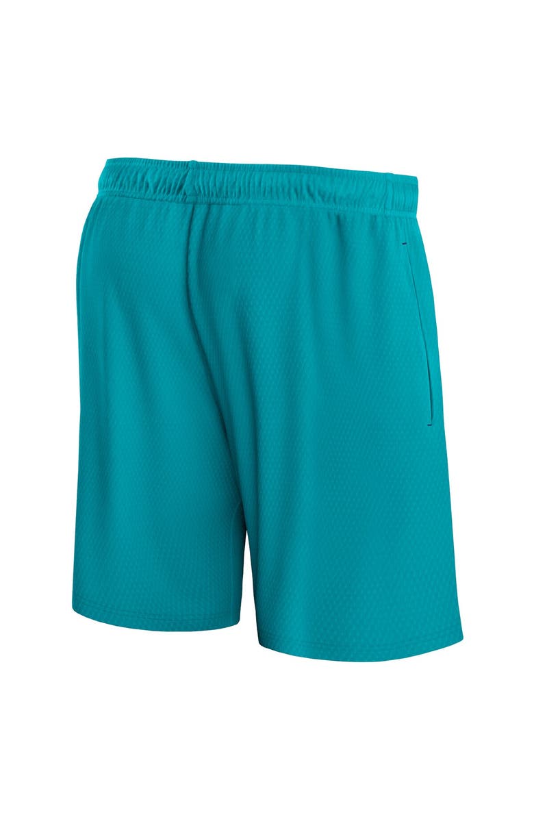 FANATICS Men's Fanatics Branded Teal Charlotte Hornets Post Up Mesh Shorts, Alternate, color, Teal