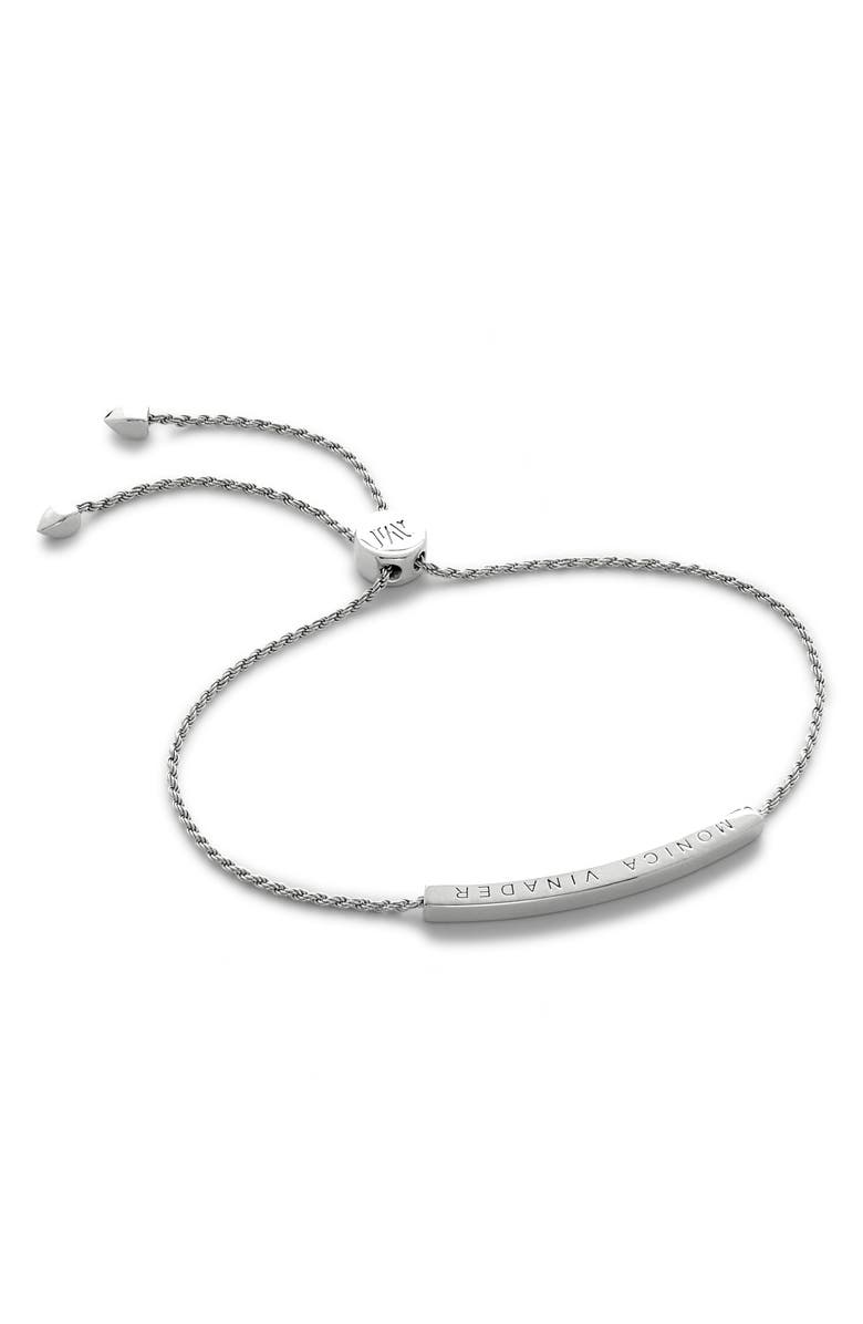 Monica Vinader Linear Mini Friendship Chain Bracelet, Main, color, 