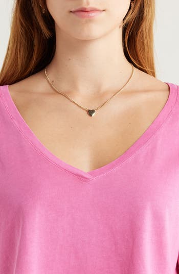 BP. Washed V-Neck Crop T-Shirt | Nordstrom