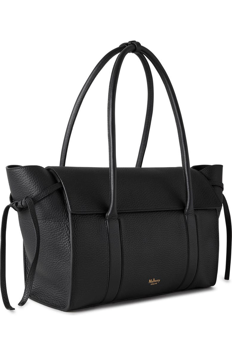 Mulberry Medium Soft Bayswater Grained Leather Satchel, Alternate, color,