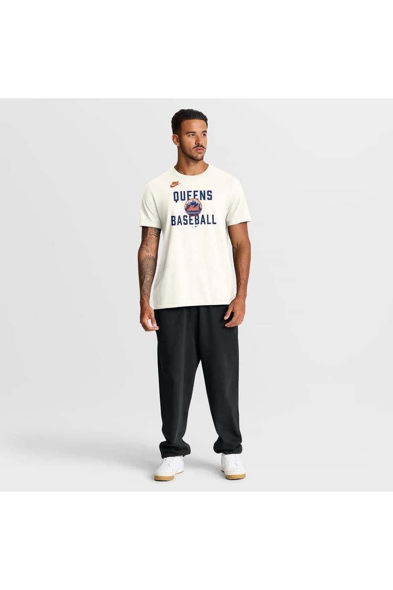 Men's Nike Cream New York Mets Cooperstown Collection ‘70s Inspired T-Shirt, Alternate, color, Cream