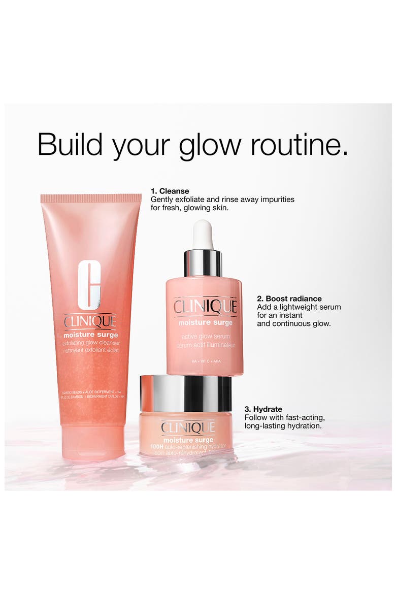 Moisture Surge Exfoliating Glow Cleanser, Alternate, color, NO COLOR