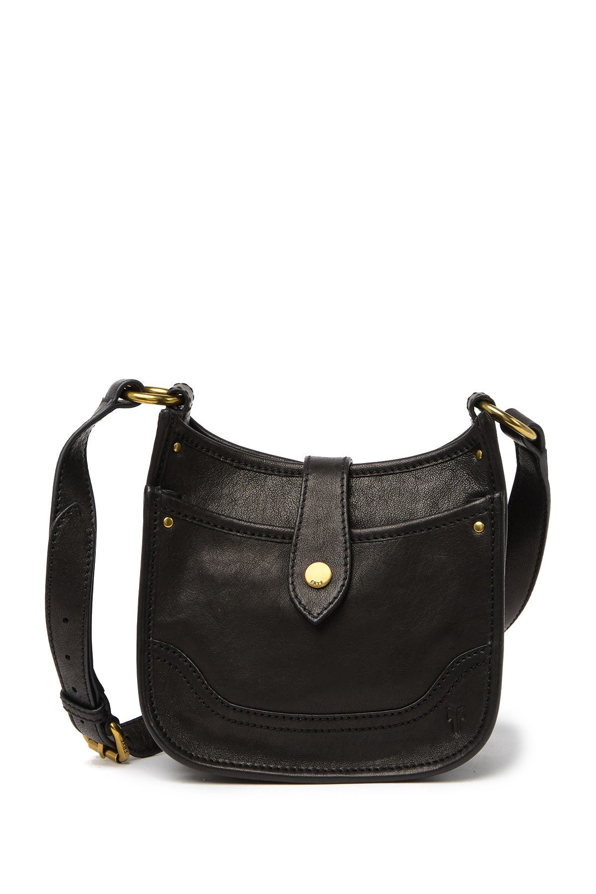 Frye Madison North South Leather Mini Crossbody Bag, Main, color, 