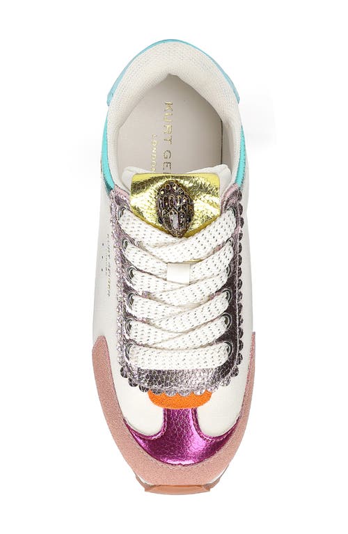 Kurt Geiger London Kids' Mini Runner Sneaker In Multi