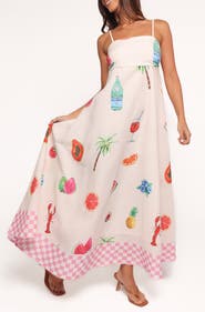 Petal & Pup Brea Printed Maxi Sundress