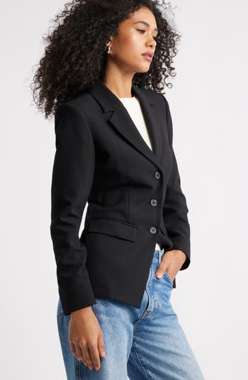 The Icon Fitted Single Breasted Blazer