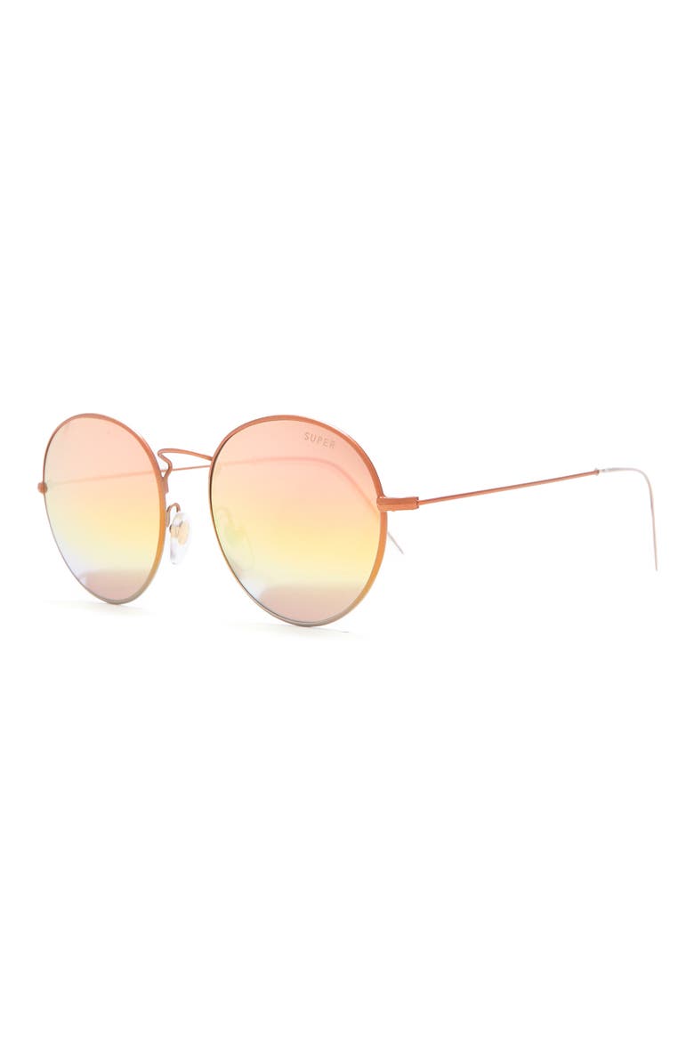 47mm Round Sunglasses, Alternate, color, COPPER