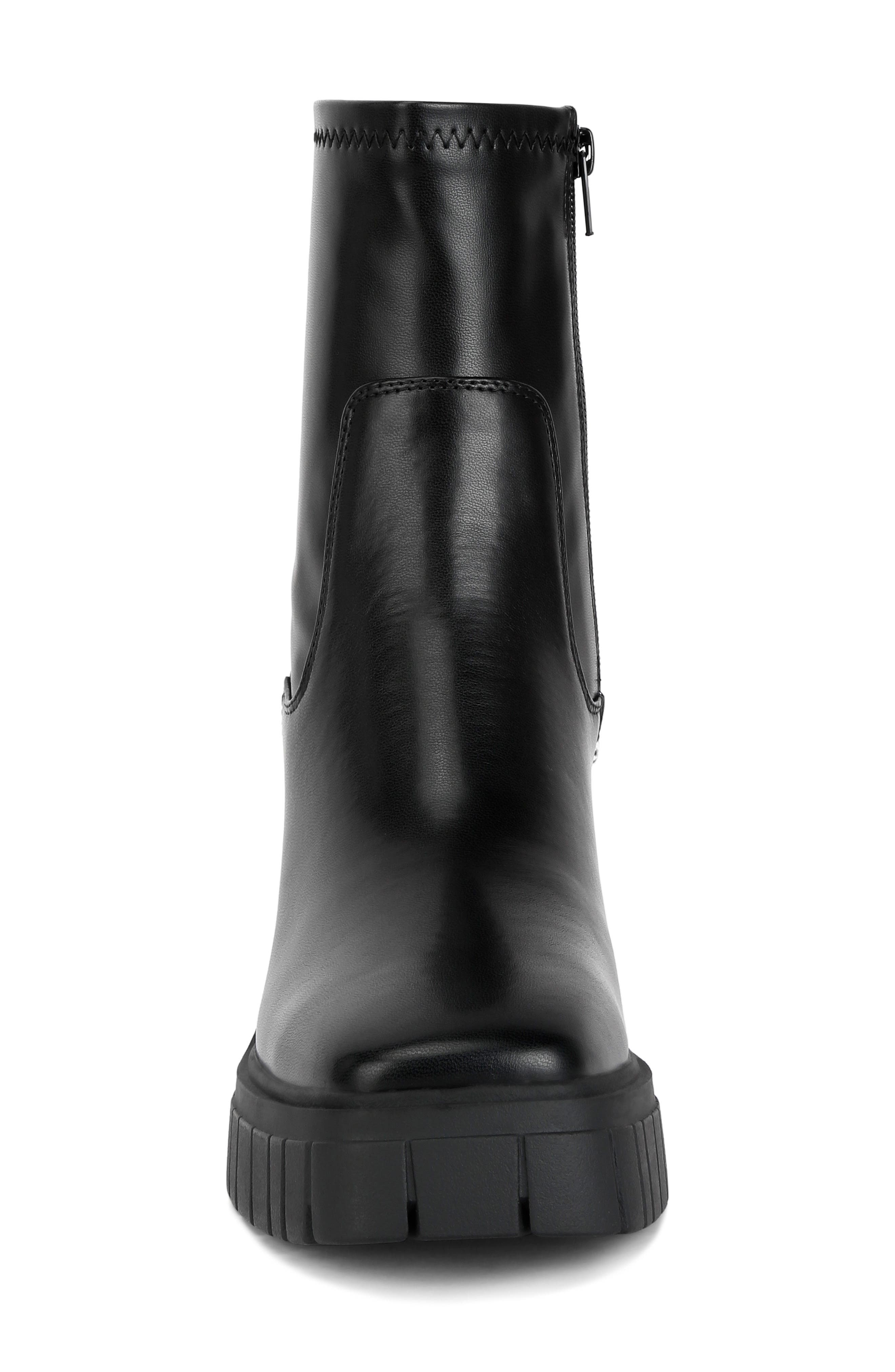 LONDON RAG Kokum Bootie, Alternate, color, Black