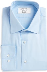 Nordstrom Traditional Fit Cotton Oxford Non-Iron Dress Shirt