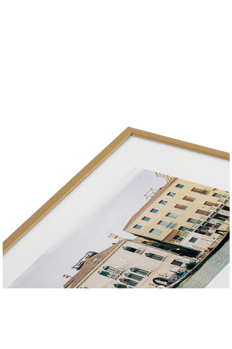Gondola in the Canals of Venice Framed Art Prin, Alternate, color, GOLDEN TONES